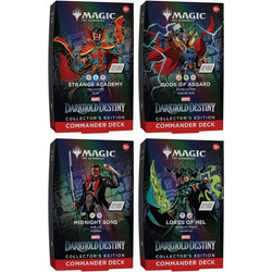 Magic the Gathering: Marvel Darkhold Destiny - Commander Decks Collector's Edition (Set of 4)