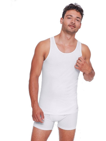 Φανέλα ανδρών sloggi men GO ABC H Tank Top 2 τεμάχια 10217768 Λευκό 7611358760527