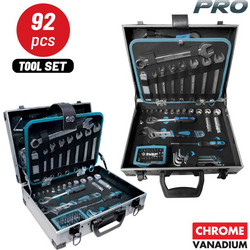 BORMANN Pro BHT5170 Εργαλεία Σετ 92τεμ. Cr-V,Βαλίτσα Αλουμινίου