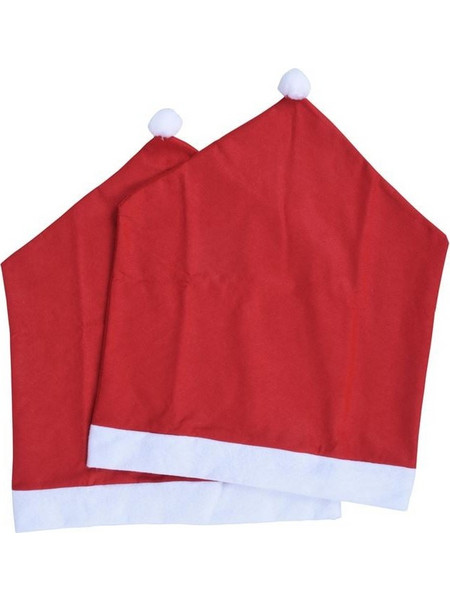 ΚΑΛΥΜΜΑΤΑ ΚΑΡΕΚΛΑΣ ΣΚΟΥΦΟΣ ΚΟΚΚΙΝΟΣ XMAS 2τμχ 60cm