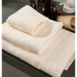 Πετσέτα Μονόχρωμη New Cotton Series Ivory