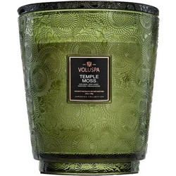 Kερί Aρωματικό Temple Moss 5 Φυτίλια Hearth 72835 Voluspa (22x23 cm)