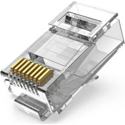 Vention IDDR0-100 RJ45 Cat.6 UTP Modular Plug 100 Τεμαχίων Διαφανές