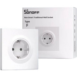 Sonoff Μονή Πρίζα Ρεύματος Λευκή WS01STPF-E (06-7413)