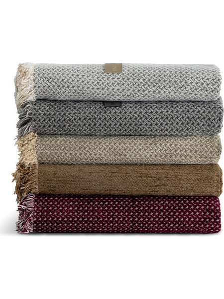 Lino Deneb Ριχτάρι Πολυθρόνας Chenille 180x180cm Καραμελέ 3000004785 ref10310123
