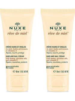 Nuxe Reve de Miel Hand & Nail Cream 2x50ml