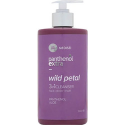 Medisei Panthenol Extra Wild Petal Υγρό Καθαρισμού για το Πρόσωπο, το Σώμα & τα Μαλλιά 500ml