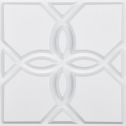 VEVOR 3D Πάνελ Τοίχου, Πακέτο 33 Τεμαχίων 11,81 x 11,81 in PVC Μοντέρνα Μινιμαλιστική Ανάγλυφη Διακόσμηση, Κάλυψη 32 Sq.Ft, Διακοσμητικά Πάνελ Εσωτερικού Χώρου για Οροφή, Υπνοδωμάτιο, Σαλόνι & Gaming