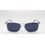 Polaroid Eyewear PLD4137/S KB7/C3 Ανδρικά Γυαλιά Ηλίου Τετράγωνα Κοκάλινα Διαφανή με Μπλε Polarized Φακό