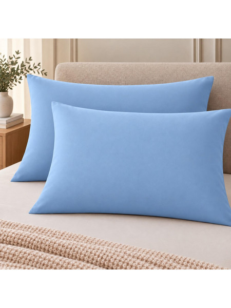 Μαξιλαροθήκες 2 τεμ (52x72) Blue Astron Italy