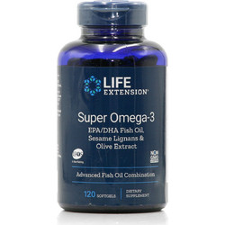 Life Extension Super Omega-3 Ιχθυέλαιο 120 Μαλακές Κάψουλες