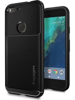 Spigen Rugged Armor Black (Google Pixel)
