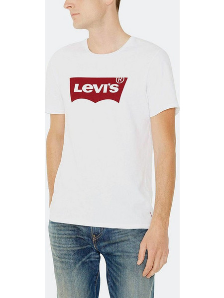 Levi's Housemark Graphic Ανδρικό T-shirt 17783-0140 WHITE