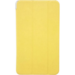 Θήκη Βιβλίο Με Σιλικόνη Flip Cover Για Samsung Galaxy Tab S 8.4'' T700 / T705 Κίτρινο