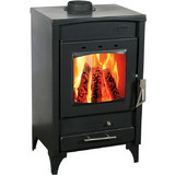 Thermiki ATS 75-20 Black Ατσάλινη Ξυλόσομπα 8kW