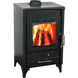 Thermiki ATS 75-20 Black Ατσάλινη Ξυλόσομπα 8kW