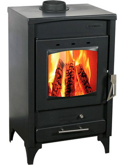 Thermiki ATS 75-20 Black Ατσάλινη Ξυλόσομπα 8kW