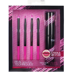 Real Techniques Luminous Prep & Color Σετ Πινέλα Μακιγιάζ 6τμχ