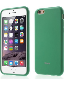 ROAR KOREA Θήκη Σιλικόνης TPU Ματ για iPhone 6s Plus / 6 Plus - Πράσινο