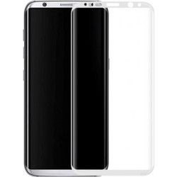 Tempered Glass (Τζάμι) - Προστασία Οθόνης για Samsung Galaxy S8 Plus 0.30mm 9H Full Cover 3D Curved Edge - 2949 - Λευκό - OEM