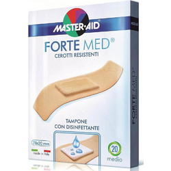 Master Aid Forte Med Αυτοκόλλητα Επιθέματα 7.8x2cm 20τμχ