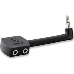 PLAYGEAR SHARE ADAPTOR JACK 3.5 MALE TO 2 X JACK 3.5 FEMALE LOGITECH 980378-0403