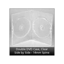 ΘΗΚΗ ΠΛΑΣΤΙΚΗ ΔΙΠΛΗ ΓΙΑ DVD/CD ΔΙΑΦΑΝΗΣ ΜΕ ΖΕΛΑΤΙΝΑ BOX0016 (0,19 Χ 0,14)