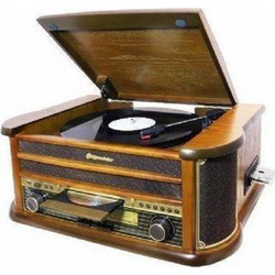 Roadstar HIF-1893 Πικάπ με Ηχεία USB Brown