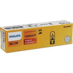 Philips W2,2W 12V 2,2W W2.1x9.5d 12960CP - 1 τεμ