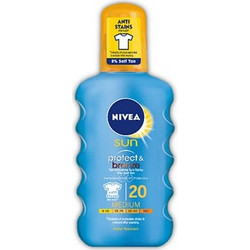 Nivea Sun Protect & Bronze Αντηλιακό Spray Σώματος SPF20 200ml