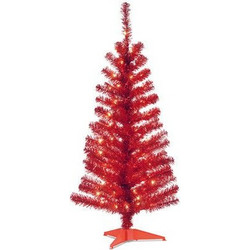 Χριστουγεννιάτικο Δέντρο Kantas Trees Επιτραπέζιο 80cm Κόκκινο KN203RED