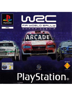 WRC FIA World Rally Championship Arcade Platinum Edition Used PS1