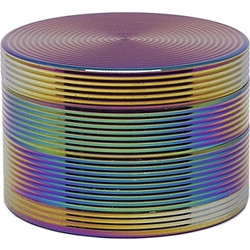 Τρίφτης καπνού RIPPLE RAINBOW GRINDER ΑΛΟΥΜΙΝΙΟ 60mm 4 parts 13755