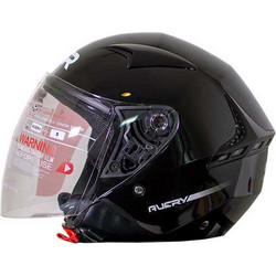 Str Avery Black Κράνος Μηχανής Jet 1250gr