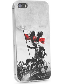 Θήκη OEM Patriotic για Apple iPhone 6, 6S Back Cover TPU 0.3mm transparent White/Black