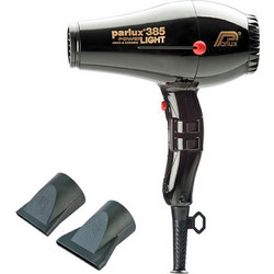 Parlux 385 Power Light Επαγγελματικό Πιστολάκι Μαλλιών Ionic 2150W Μαύρο