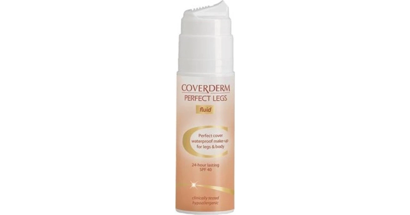 Coverderm Perfect Legs Waterproof Fluid 53 Liquid Make Up SPF40 75ml