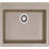 Sanitec Classic 331 Υποκαθήμενος Νεροχύτης Γρανίτη Ματ Granite Taupe 60x50cm