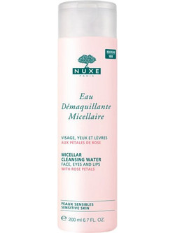 Nuxe Eau Demaquillante Rose Petals Micellar Water Ντεμακιγιάζ 200ml