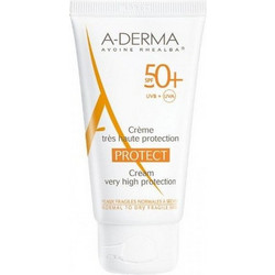 A-Derma Protect Αντηλιακή Κρέμα Προσώπου SPF50+ 40ml