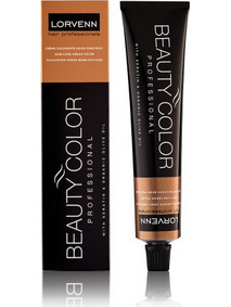 Lorvenn Beauty Color 8.71 Ξανθό Ανοιχτό Καφέ Μόνιμη Βαφή Μαλλιών 70ml