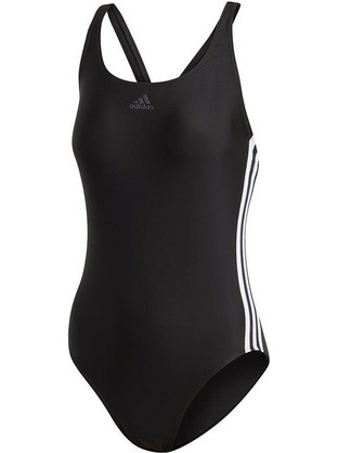 Adidas Athly V Αθλητικό Γυναικείο Μαγιό Ολόσωμο Μαύρο 3-Stripes DQ3326