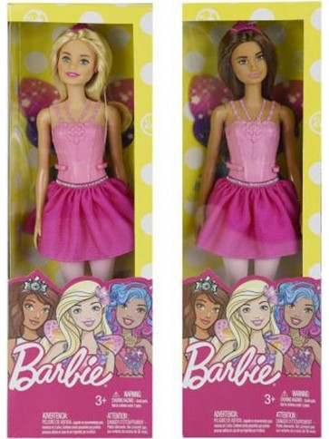 Mattel Barbie Dreamtopia Νεράιδα Μπαλαρίνα 2 Σχέδια Ξανθιά & Μελαχρινή