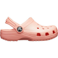 Crocs Classic Clog Παιδικά Παπούτσια Θαλάσσης για Κορίτσι Κοραλί 204536-737