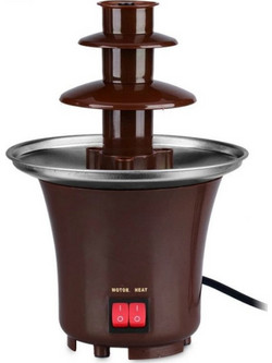 Mini Chocolate Fondue Fountain Συντριβάνι Σοκολάτας με 3 Επίπεδα 100gr 30W