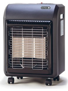 Coral Gas Smart Thermo Black Κεραμική Σόμπα Υγραερίου 4200W