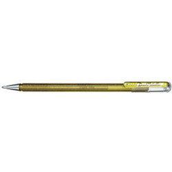 Pentel Dual Metallic Στυλό Gel 1mm Χρυσό