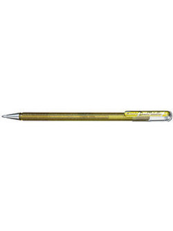 Pentel Dual Metallic Στυλό Gel 1mm Χρυσό