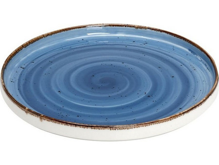 Espiel Πιάτο Φρούτου Πορσελάνης Step Terra Blue 21cm TLF132K6