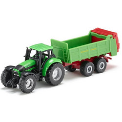 Siku Τρακτέρ Deutz Με Καρότσα SI001673